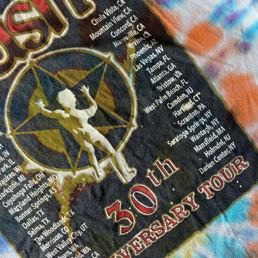 Rush 30th Anniversary Tie Dye Tour Tee - Picture 12 of 12